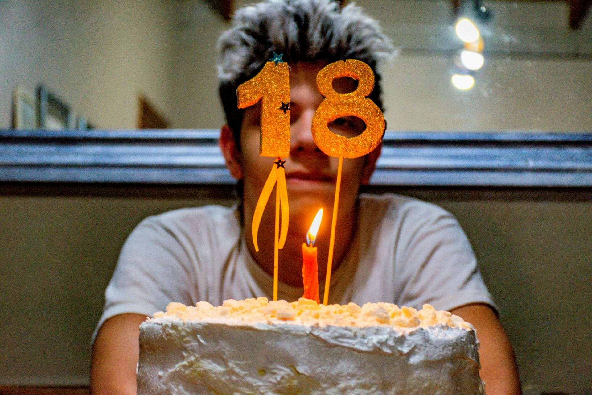 Celebrating 18 years old alone during lockdown
