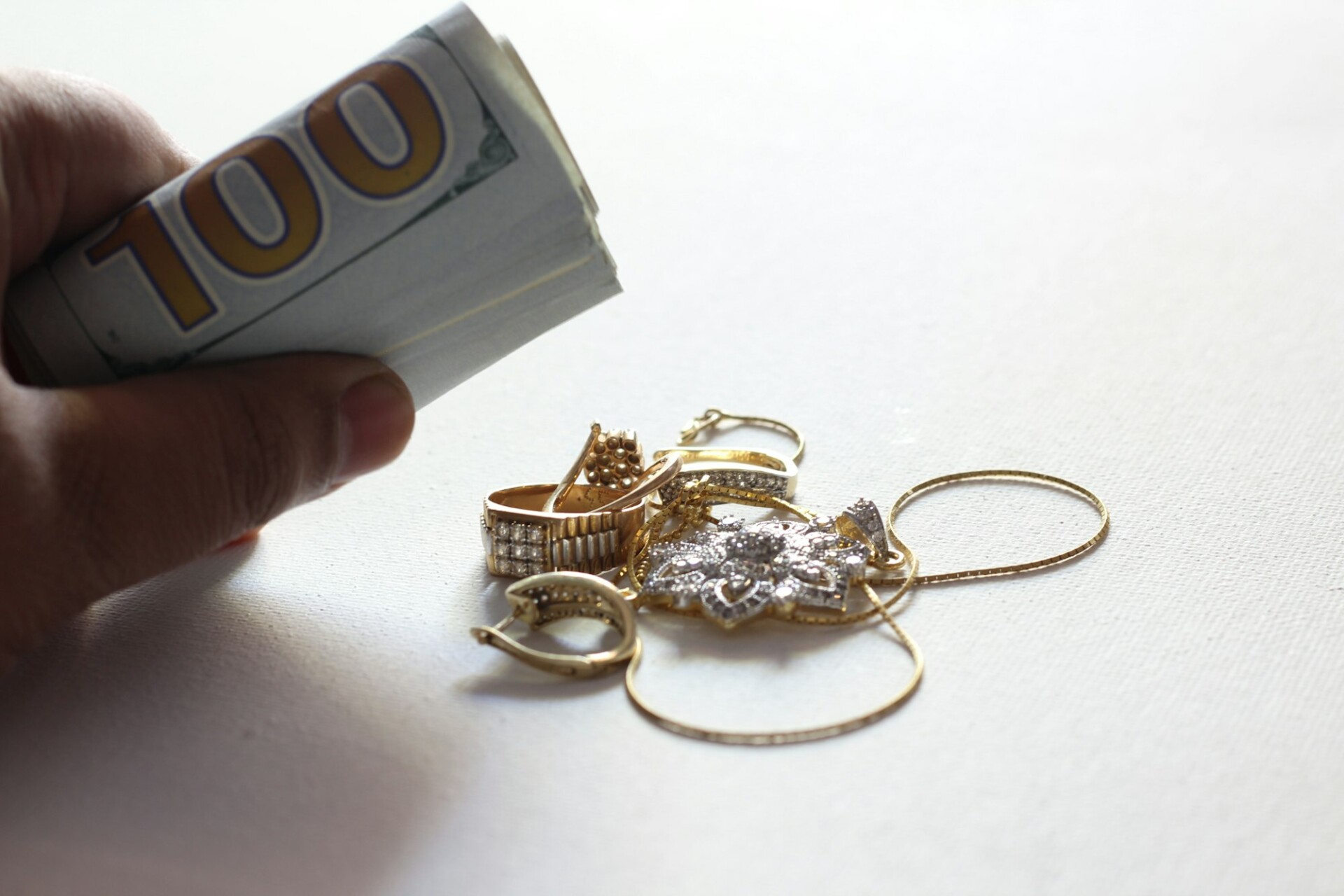 Making a costly purchase